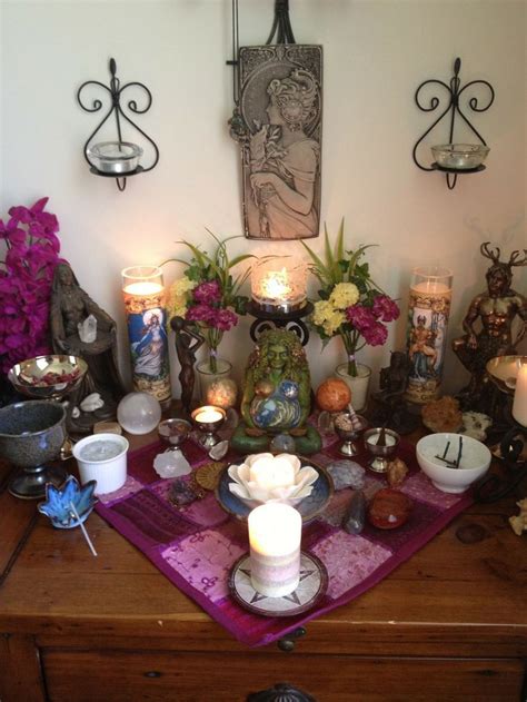 Pagan devotional arrangement